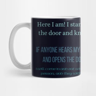 Revelation 3:20 Mug